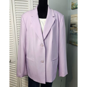 Koret Blazer Lavender Size 16 NWT Career
